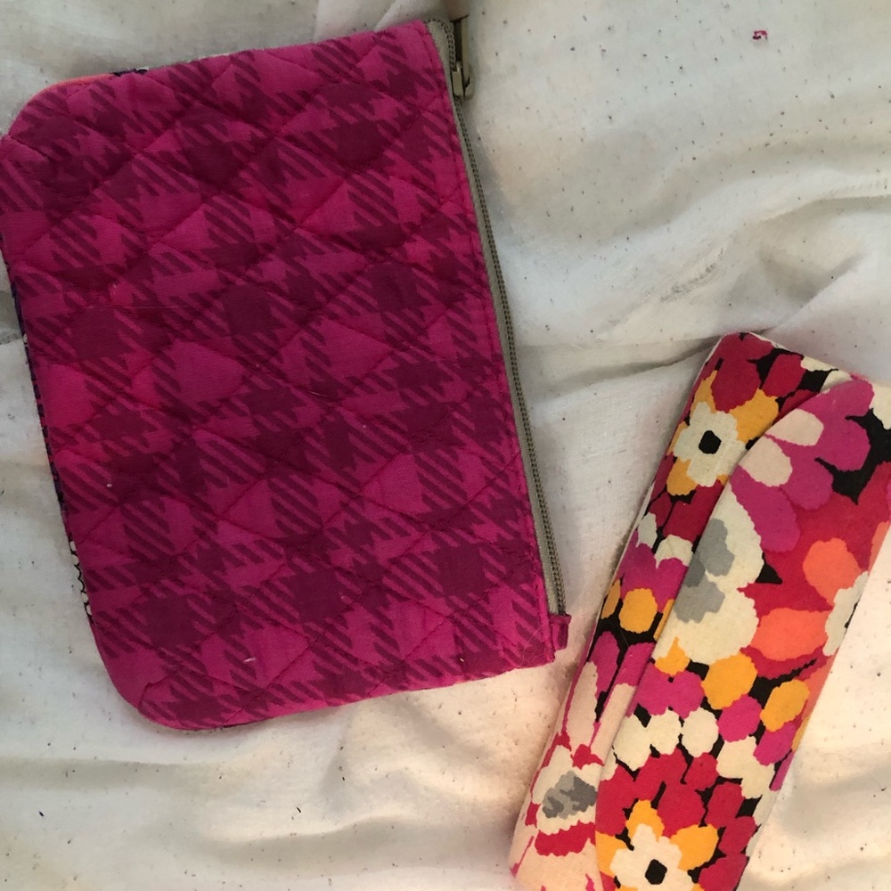 Vera Bradley Makeup pouch and Eyeglasses case